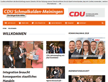 Tablet Screenshot of cdu-sm.de